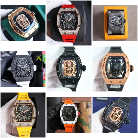 Richard Mille RM 056 Watch - Skeleton Dial with Skull Motif
