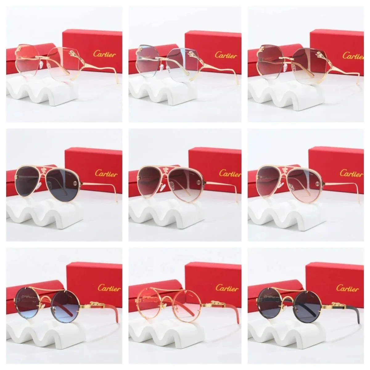 Cartier Santos de Cartier Sunglasses Sunglasses