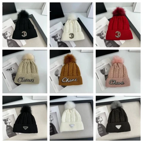 Chanel Knit Beanie Hat
