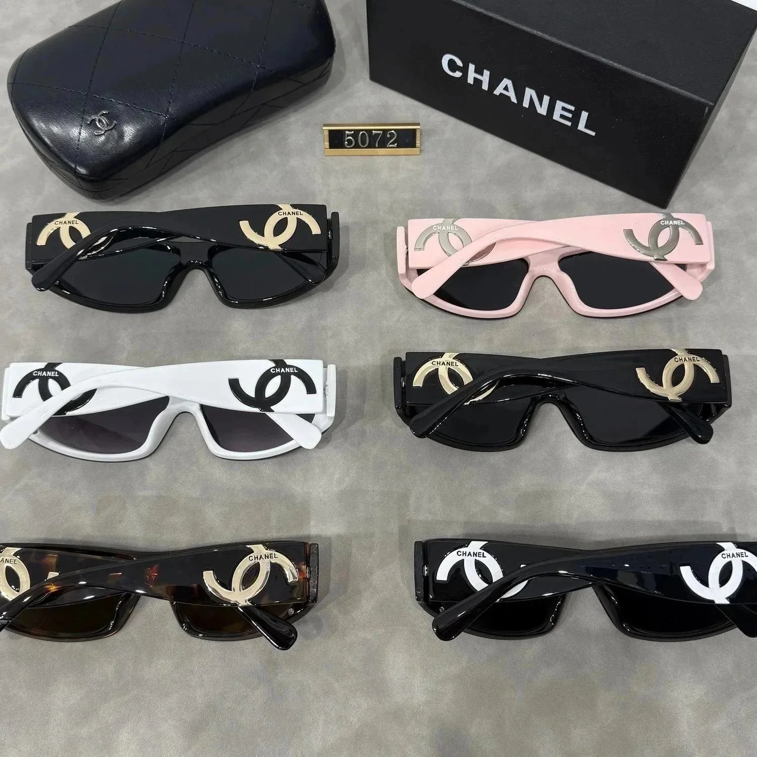 Chanel Classic Shield Sunglasses Sunglasses - Shield Style