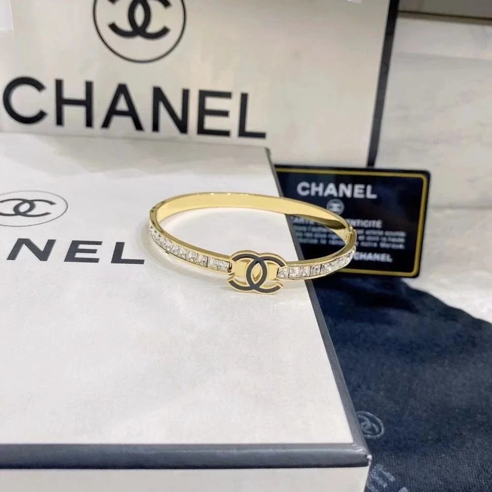 Chanel CC Logo Bangle Bangle