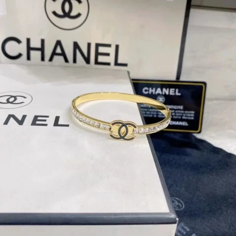Chanel CC Logo Bangle Bangle
