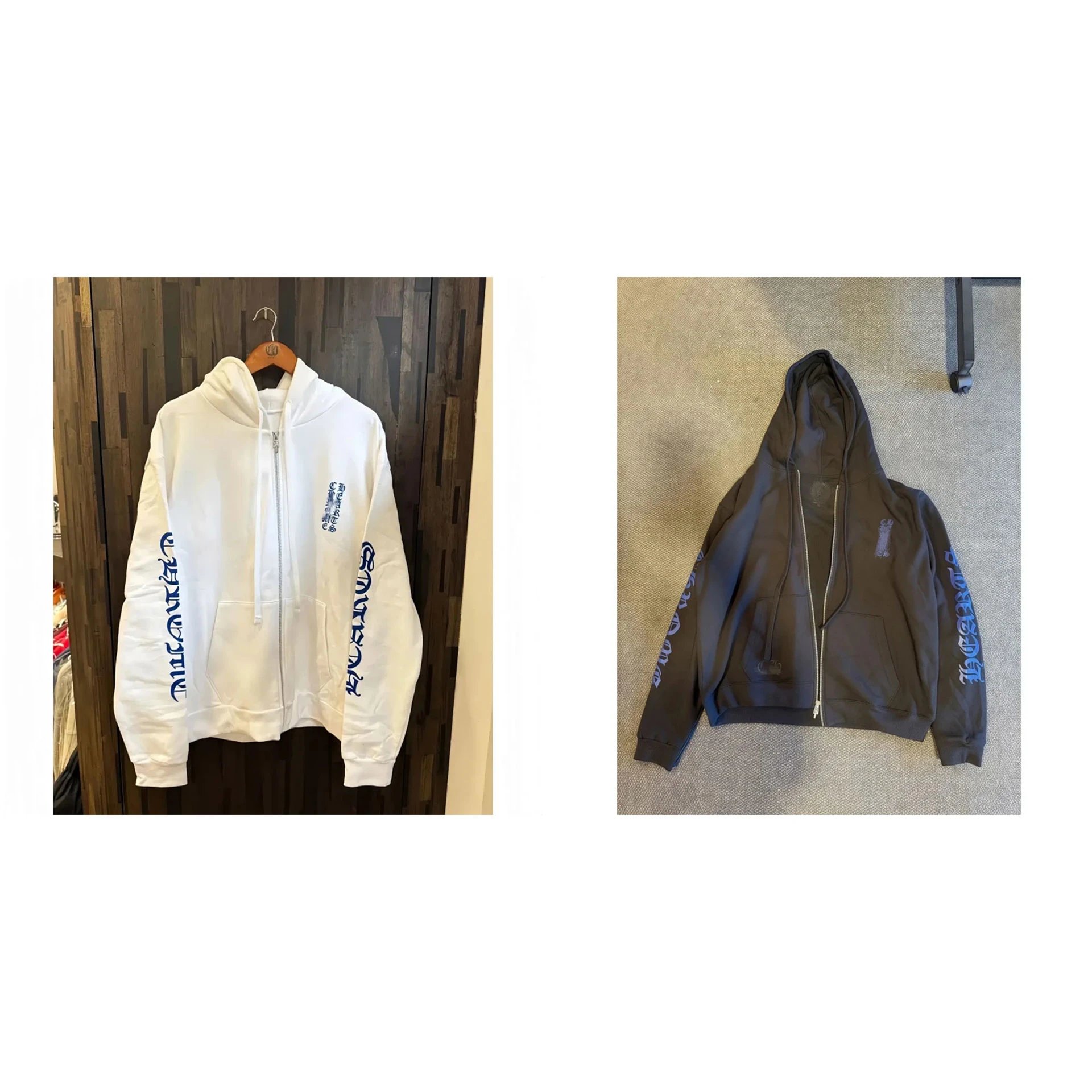 Chrome Hearts Zip-Up Hoodie