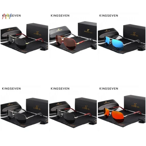 KINGSEVEN Sunglasses - Aviator Style