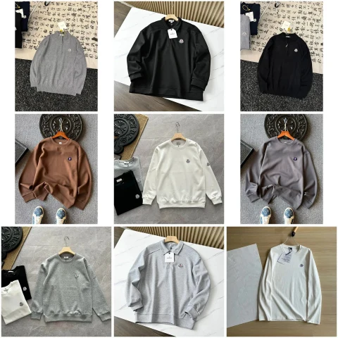 Moncler Half-Zip Sweater