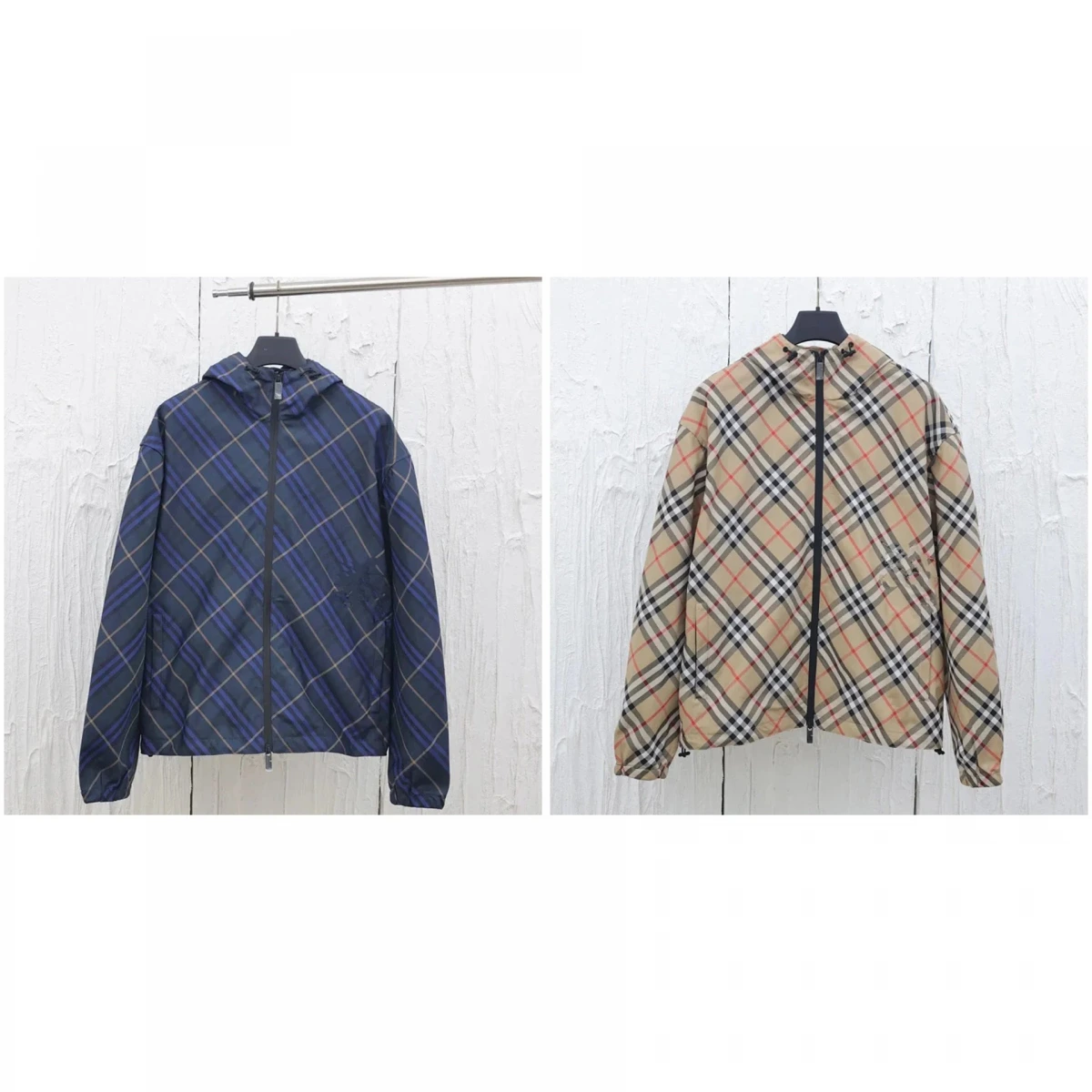 Burberry Hooded Windbreaker Jacket