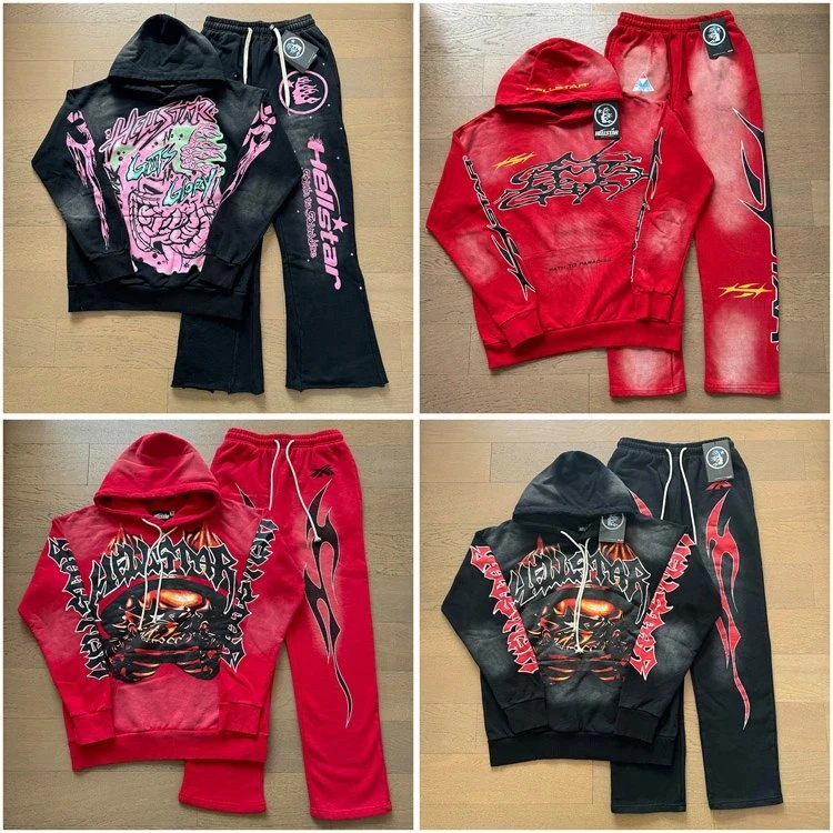 Hellstar Path to Paradise Hoodie and Sweatpants Set