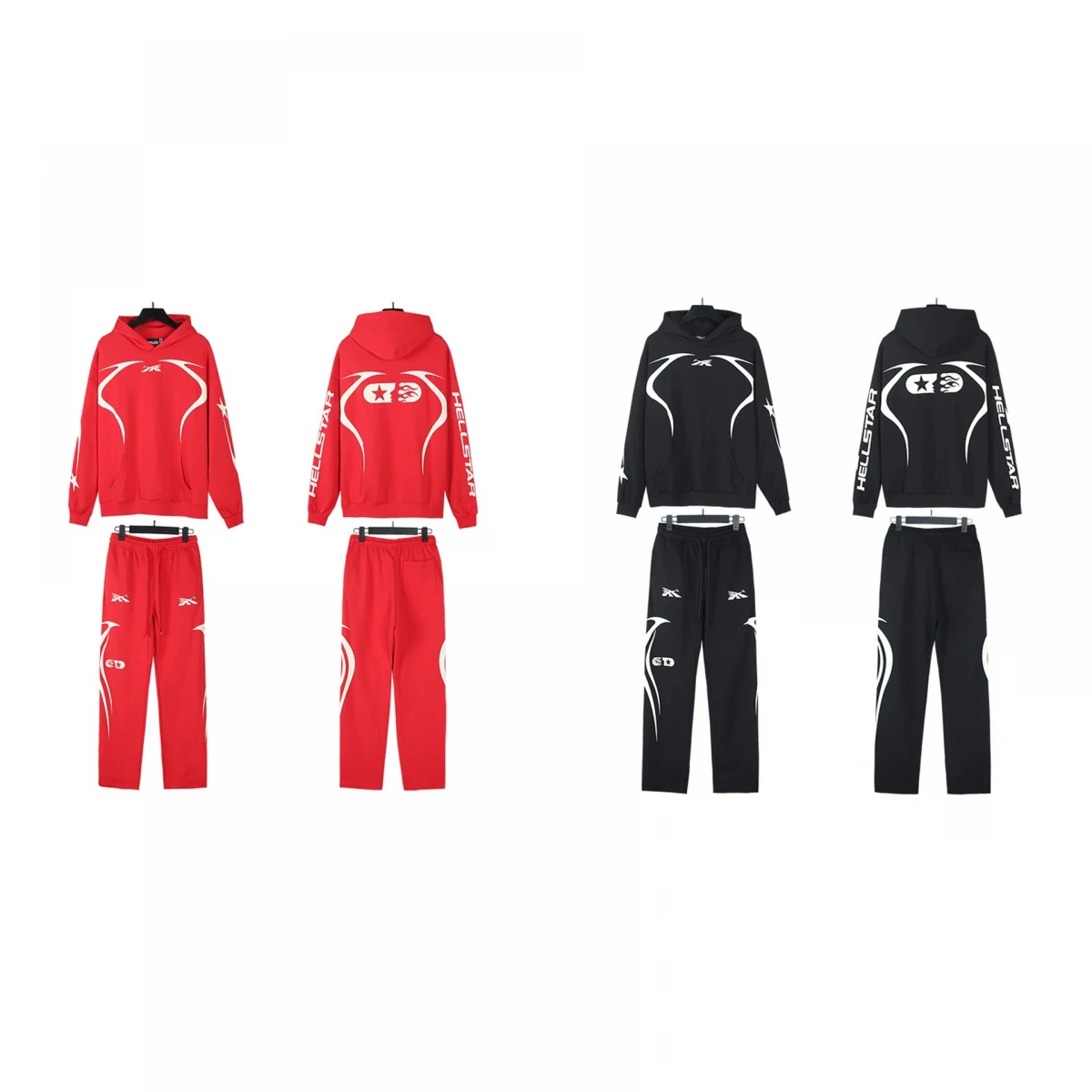 Hellstar Hoodie and Sweatpants Set
