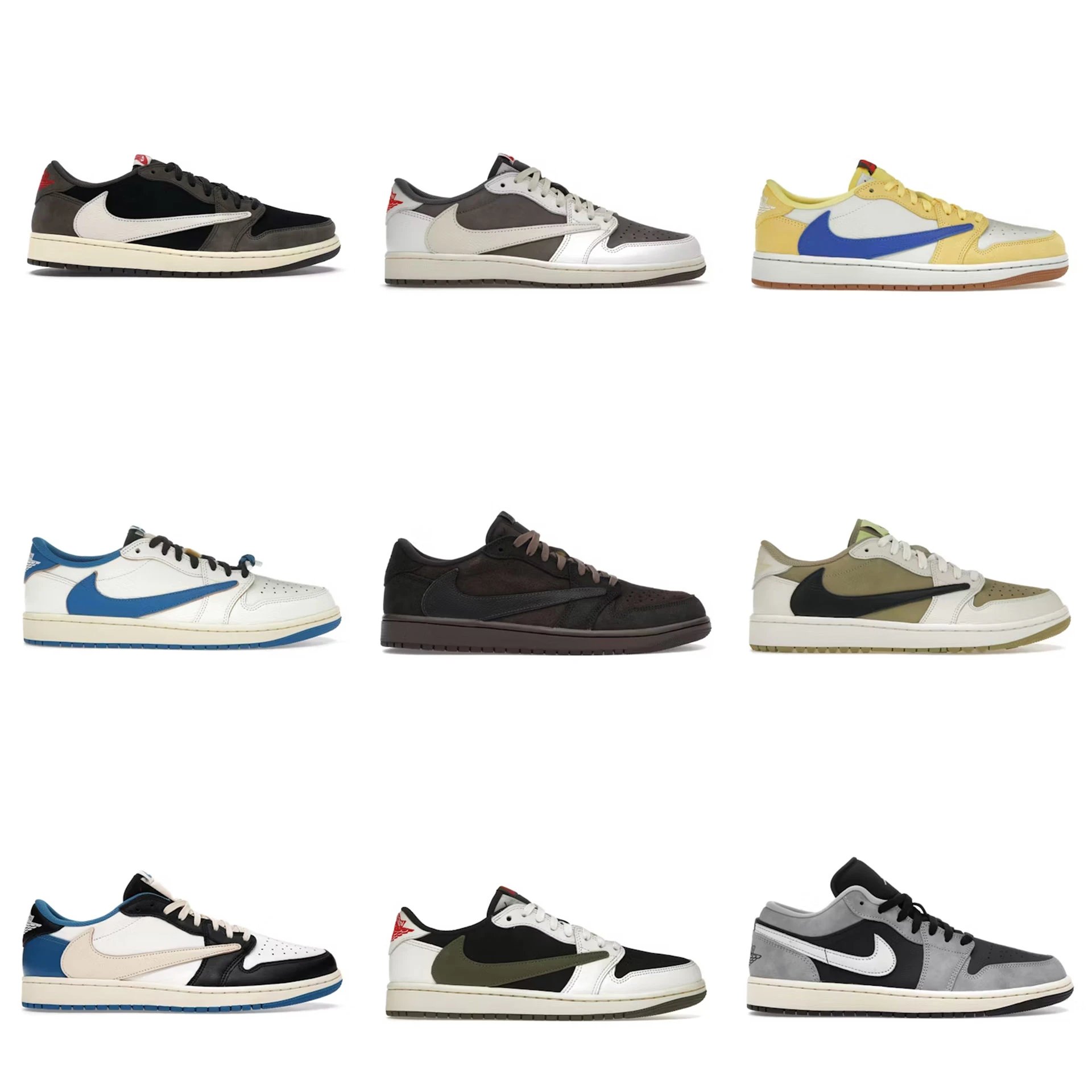 Nike Air Jordan 1 Low OG Travis Scott Low-Top Sneakers