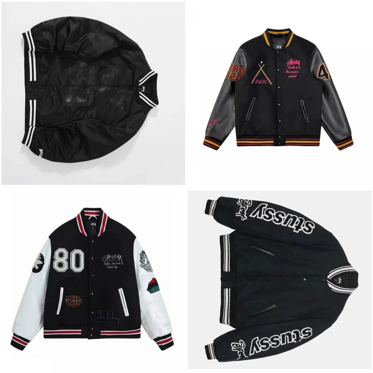 Stussy Tribal Jeans Legacy Varsity Jacket