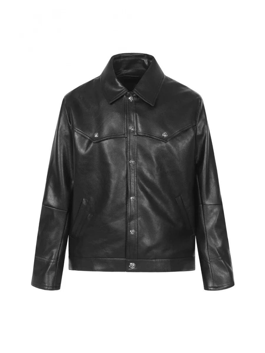 Chrome Hearts Leather Jacket