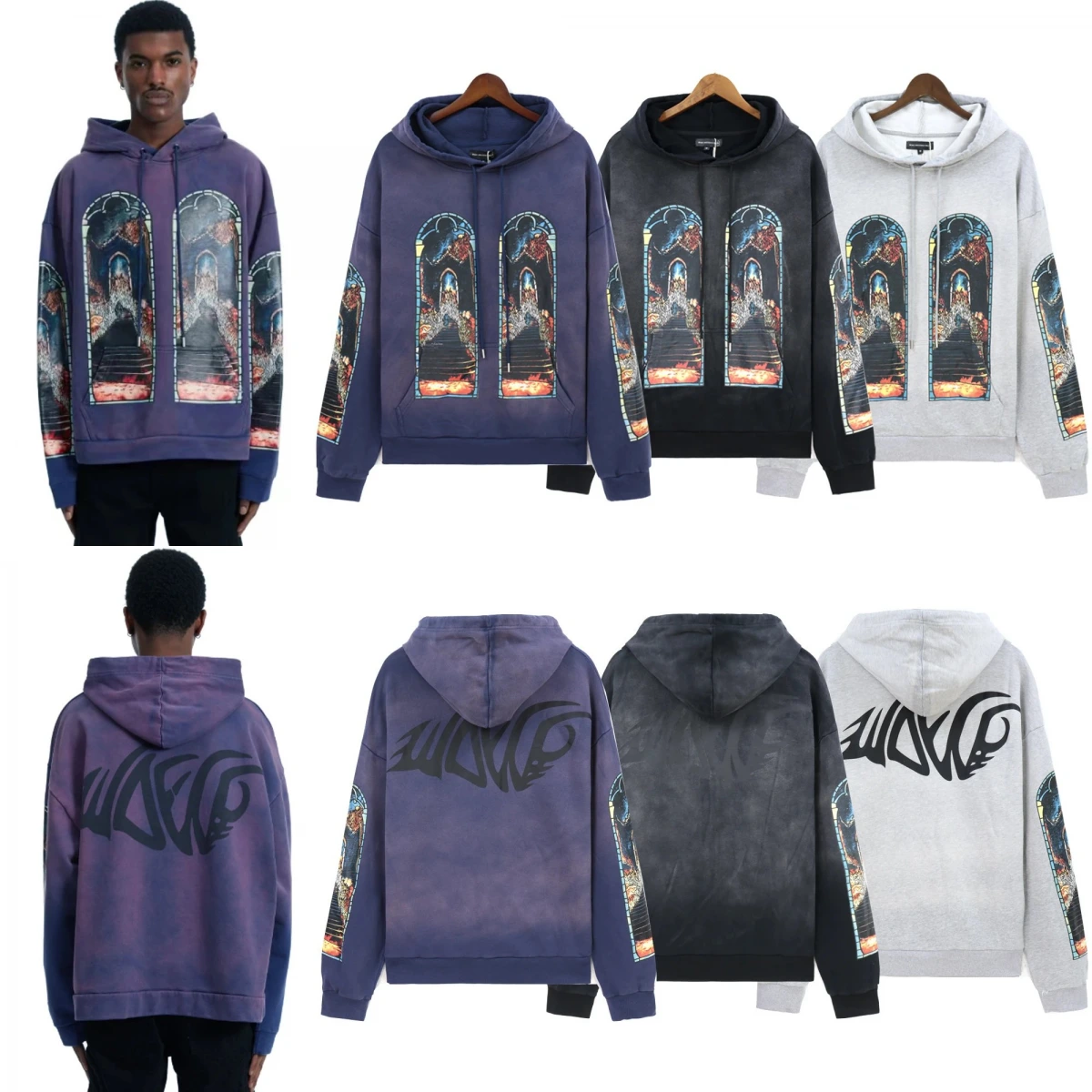 WHO DECIDES WAR Hooded Sweatshirt
