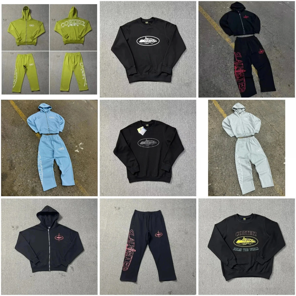 Corteiz Hoodie and Sweatpants Set