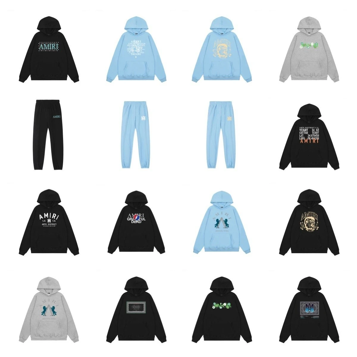 AMIRI Hoodie & Joggers Set