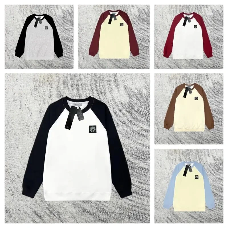 Stone Island Raglan Sleeve Sweatshirt