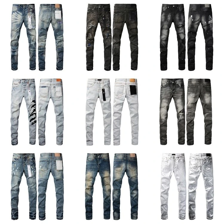 Purple Brand 800080 Distressed Slim Fit Jeans