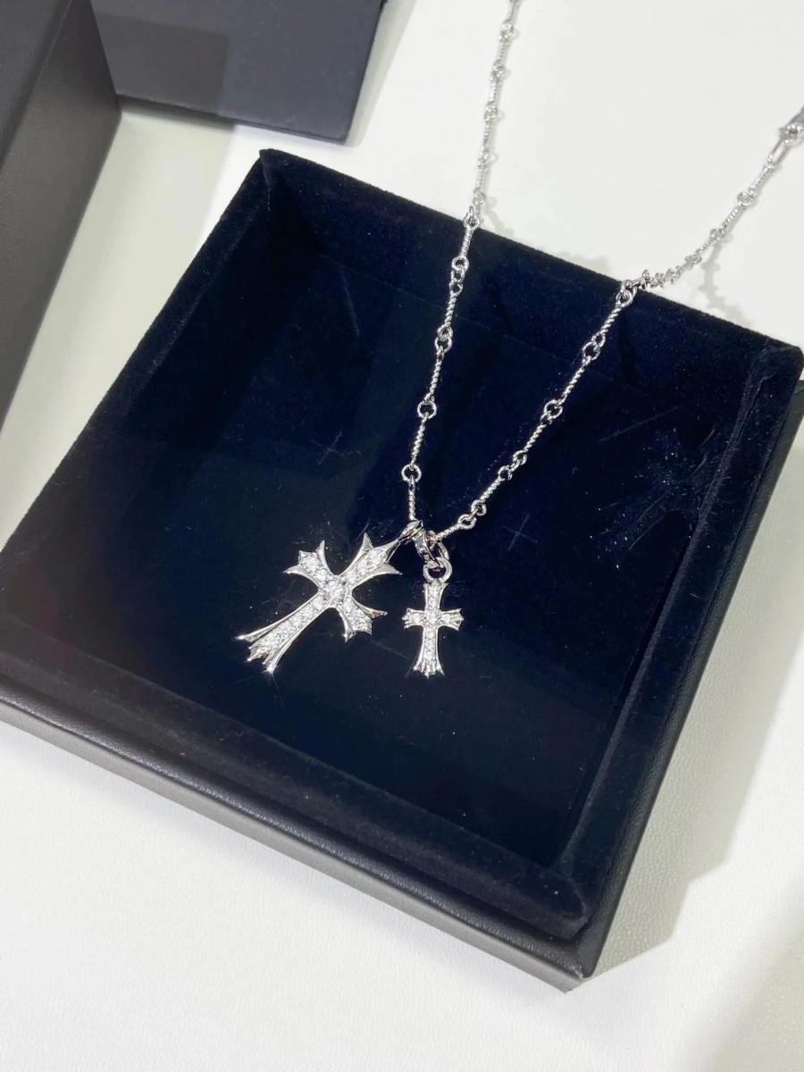 Chrome Hearts Cross Pendant Necklace