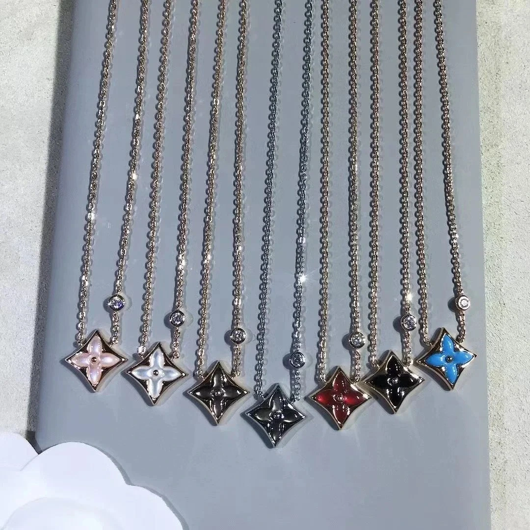 Louis Vuitton Flower Monogram Necklace