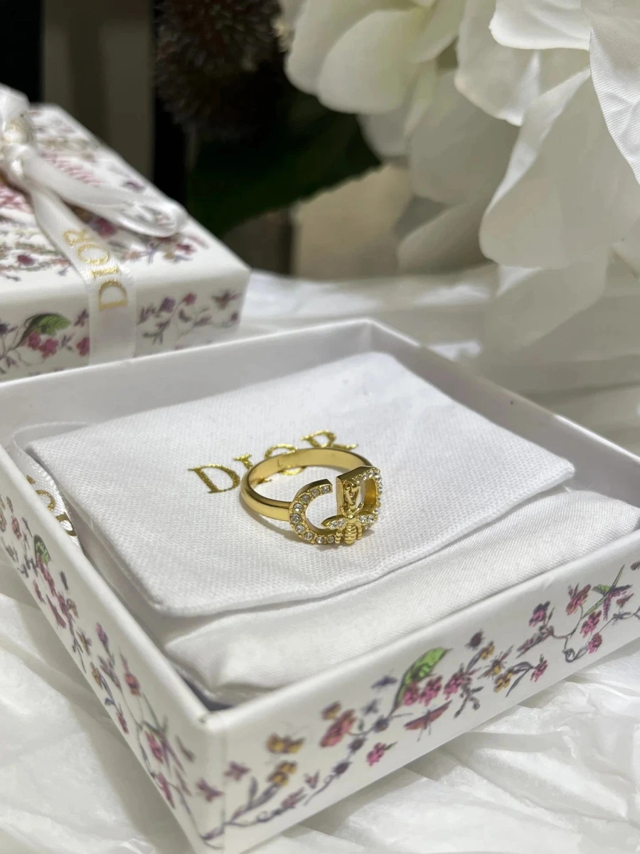 Dior Bee Motif CD Ring