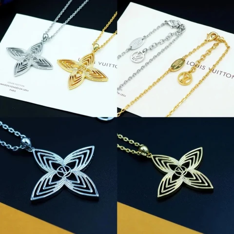 Louis Vuitton Monogram Flower Necklace