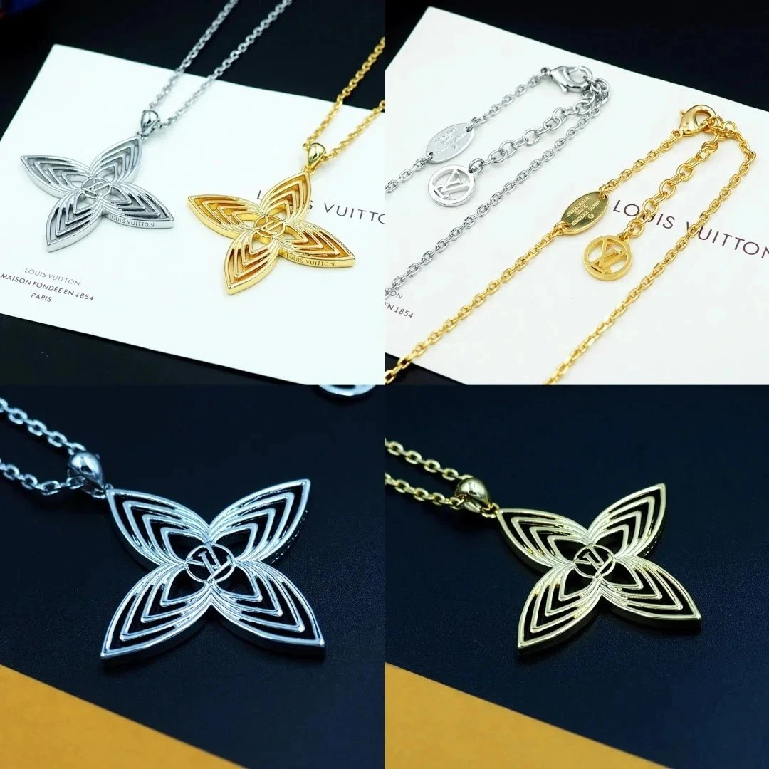 Louis Vuitton Monogram Flower Necklace