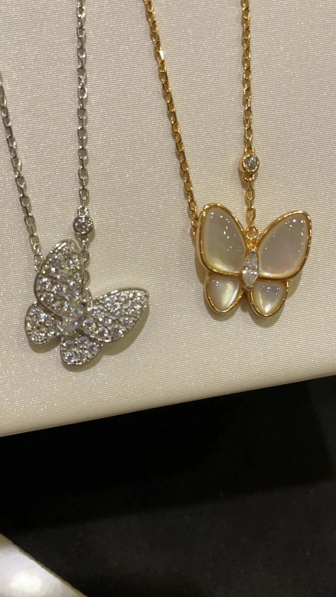 Van Cleef & Arpels Papillon Butterfly Necklace