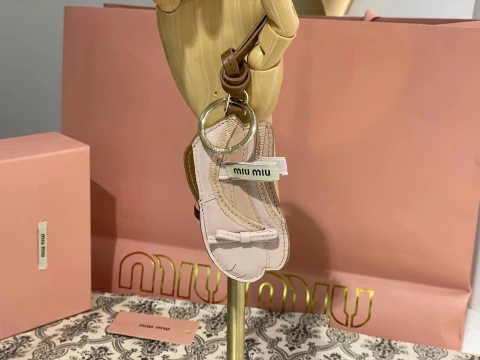 Miu Miu Keychain Charm