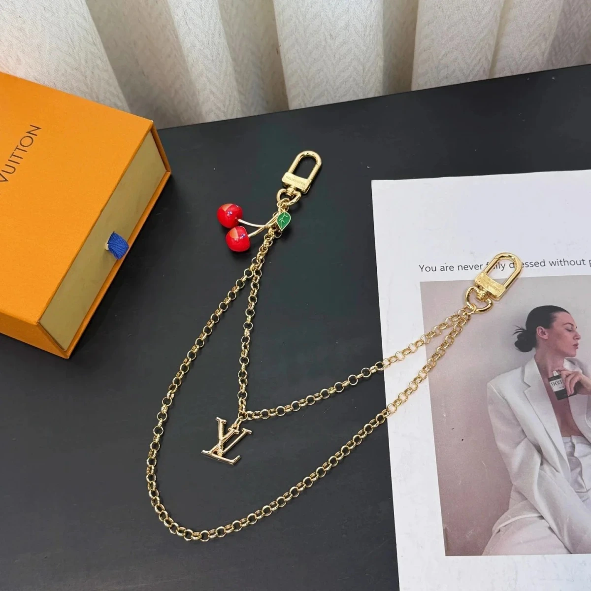 Louis Vuitton Cherry Charm Bag Charm