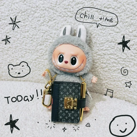 Louis Vuitton Keychain Notebook Charm