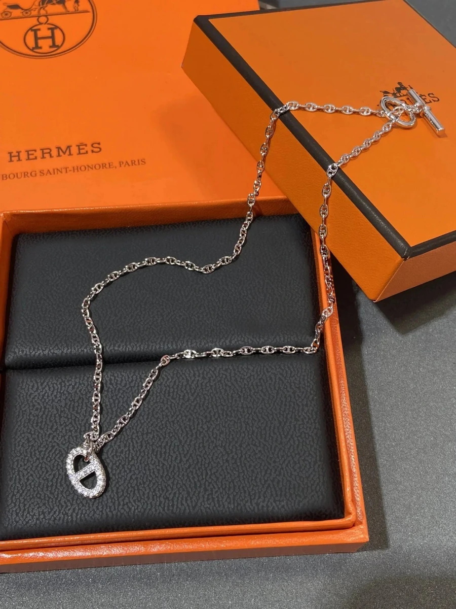 Hermes Chaine d'Ancre Necklace