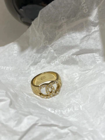 Chanel CC Logo Ring