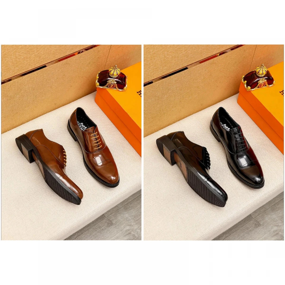 Hermes Business Dress Shoes