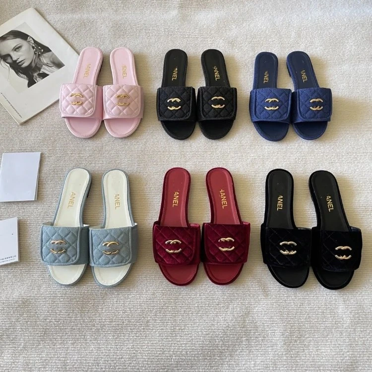 Chanel Mademoiselle Slide Sandals