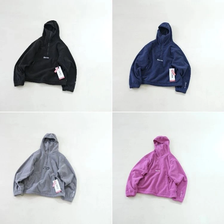 Supreme Half-Zip Fleece Hoodie
