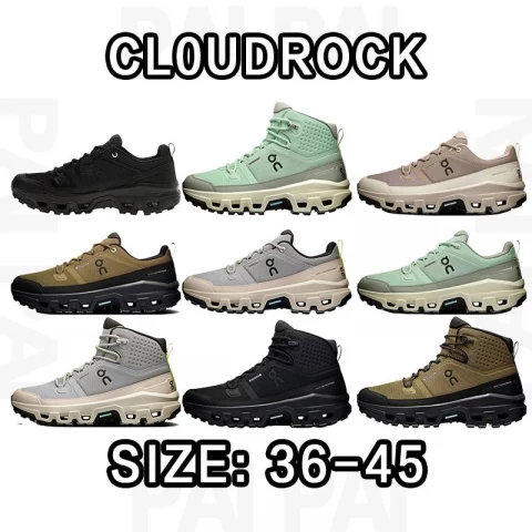 On Cloudrock Hiking Boots