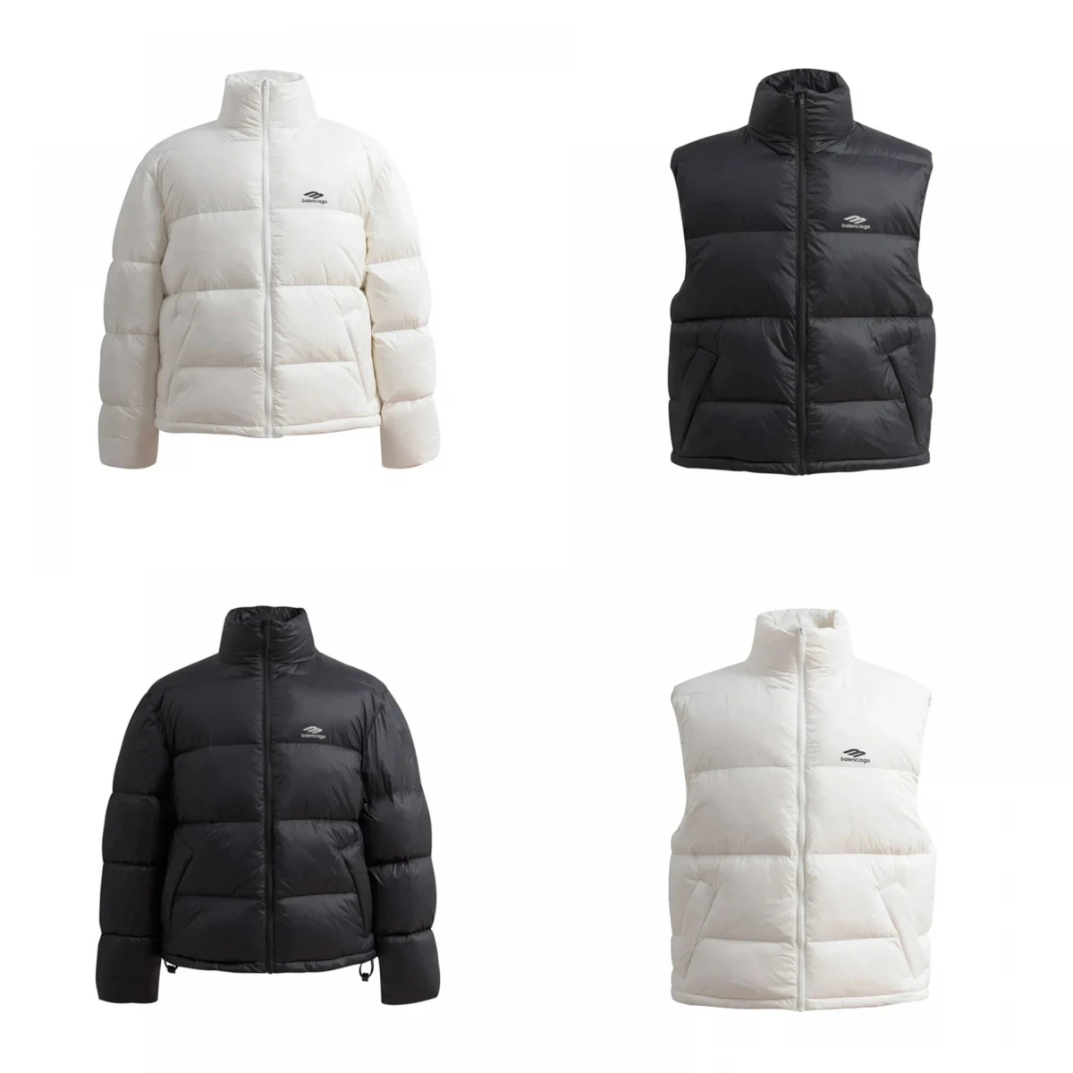 Balenciaga Puffer Jacket and Vest