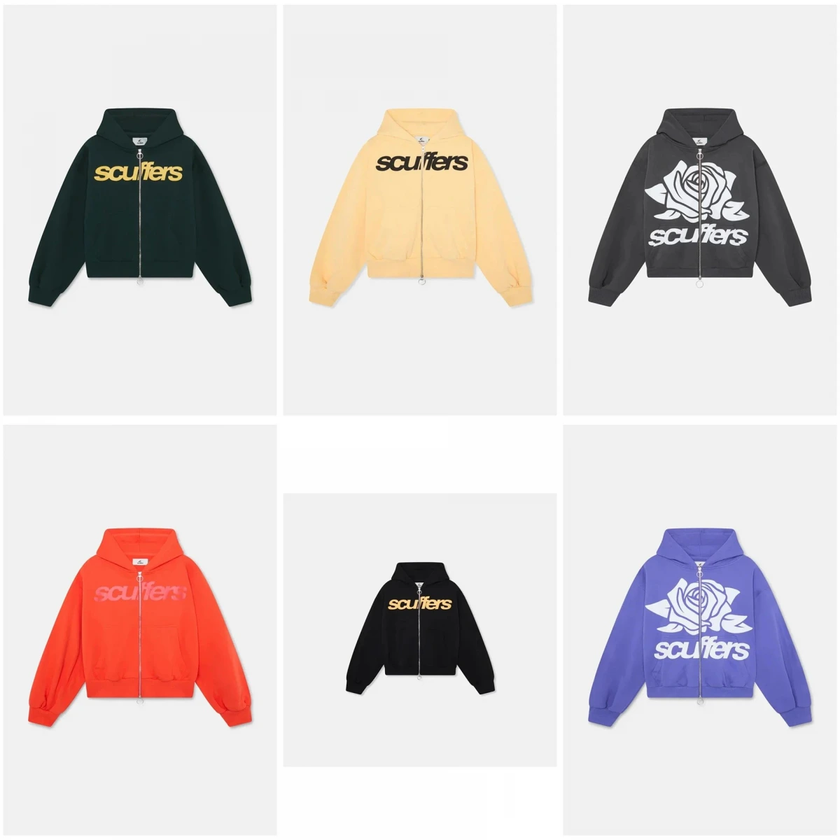 Scuffers Zip-Up Hoodie