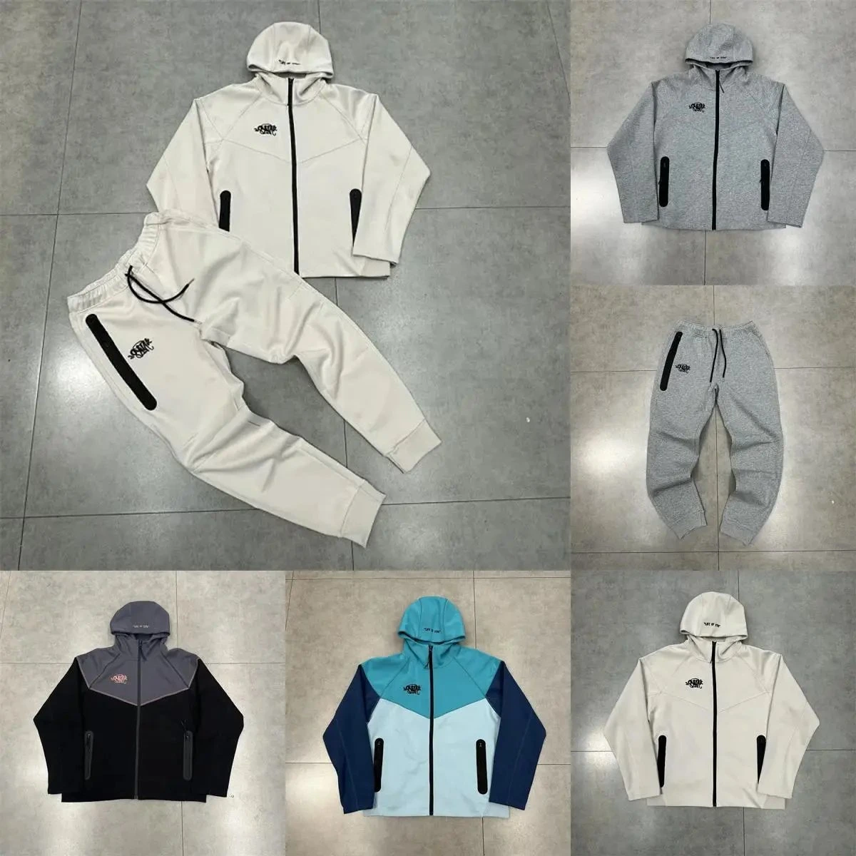 Hooded Jacket & Jogger Pants Set