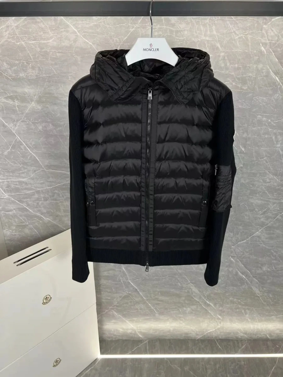 Moncler Hooded Puffer Vest Jacket