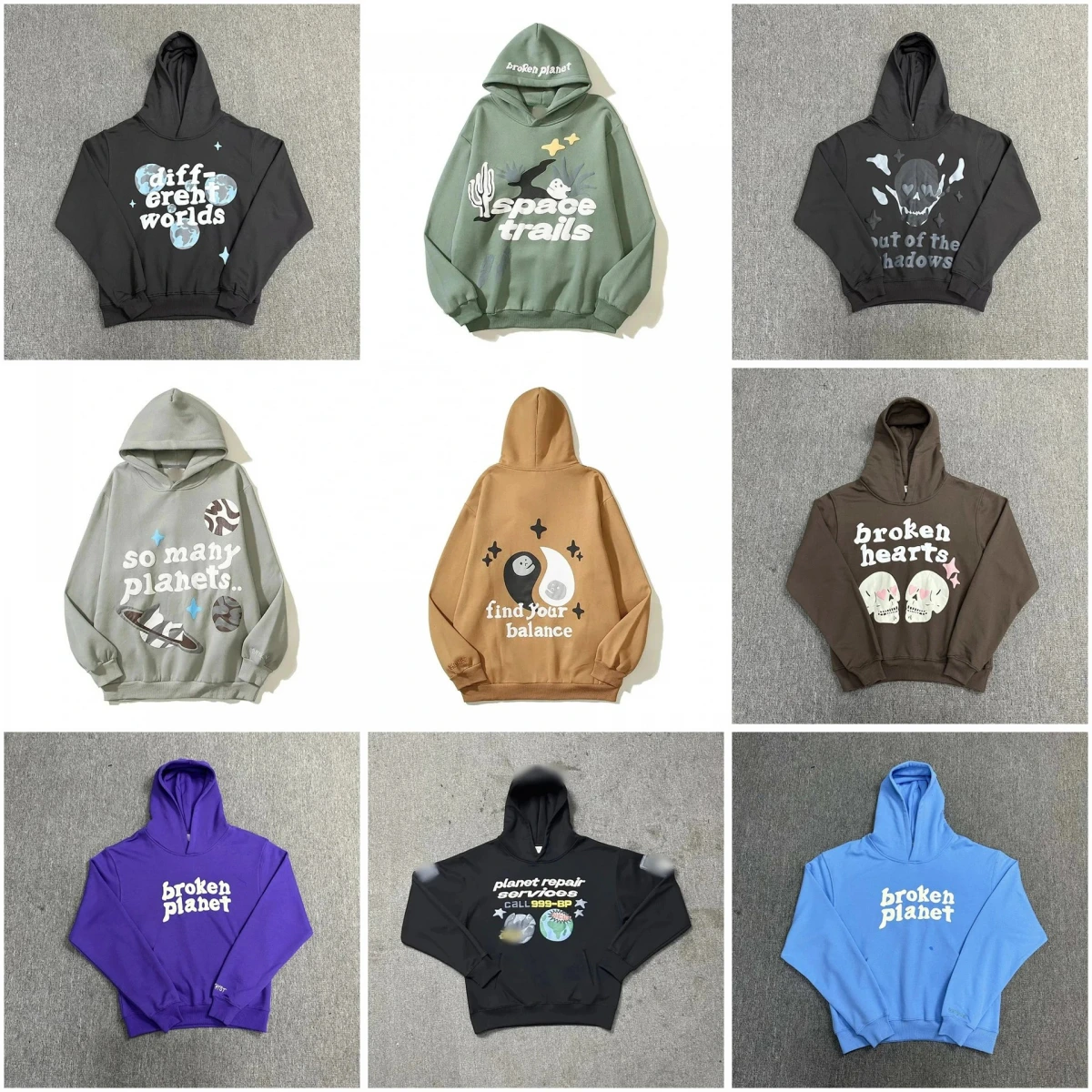 Broken Planet Hooded Sweatshirt