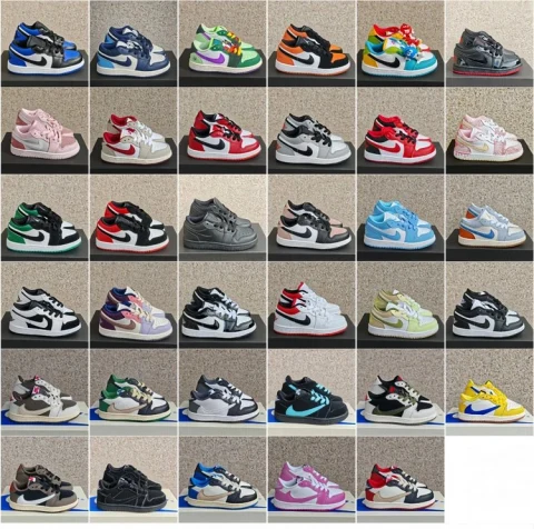 Nike Air Jordan 1 Low Basketball Shoes