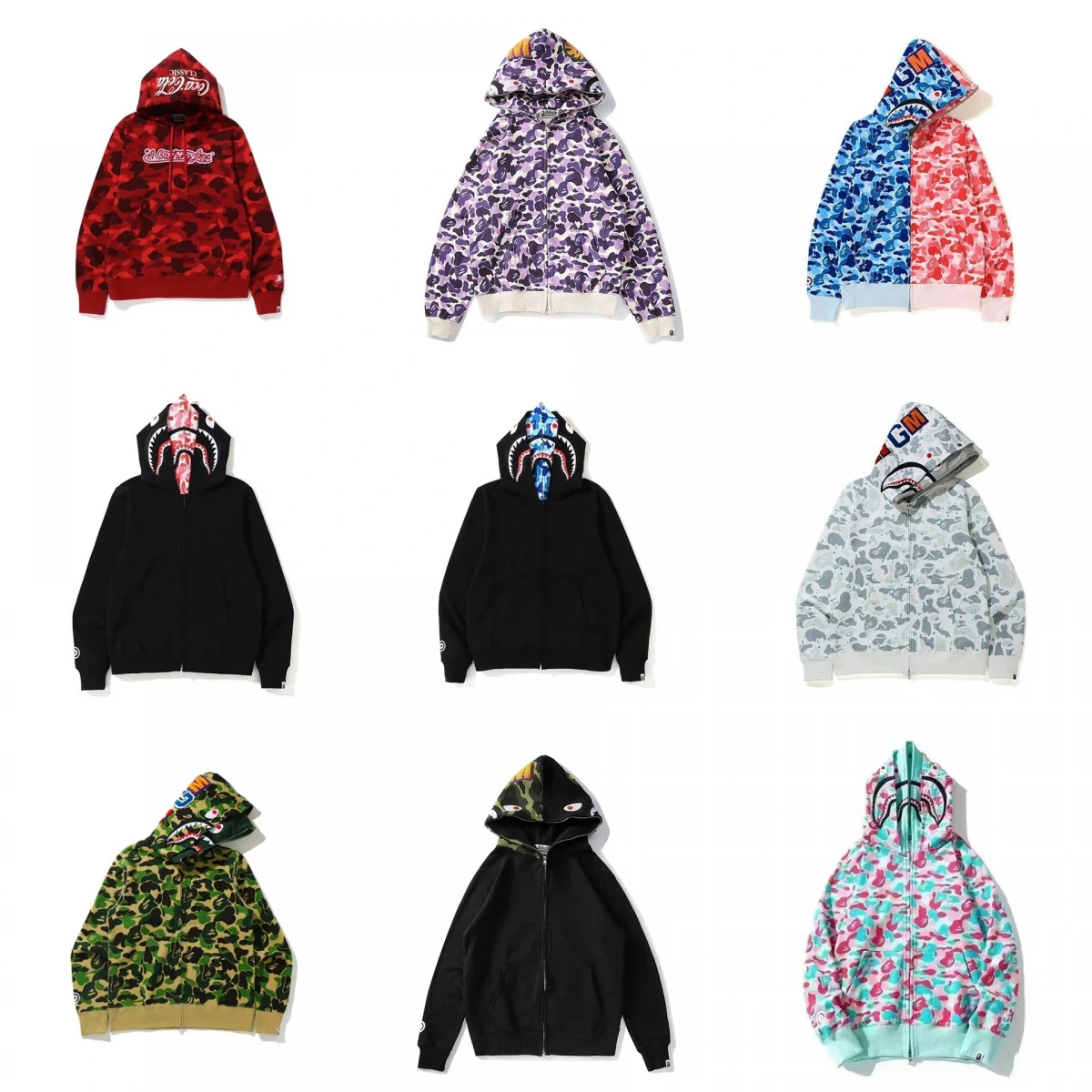 A Bathing Ape Shark Hoodie