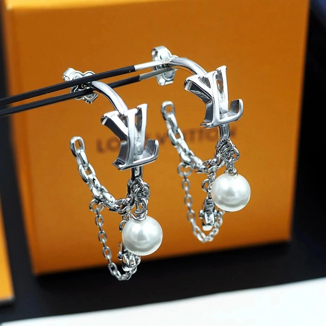 Louis Vuitton Monogram World Tour Earrings