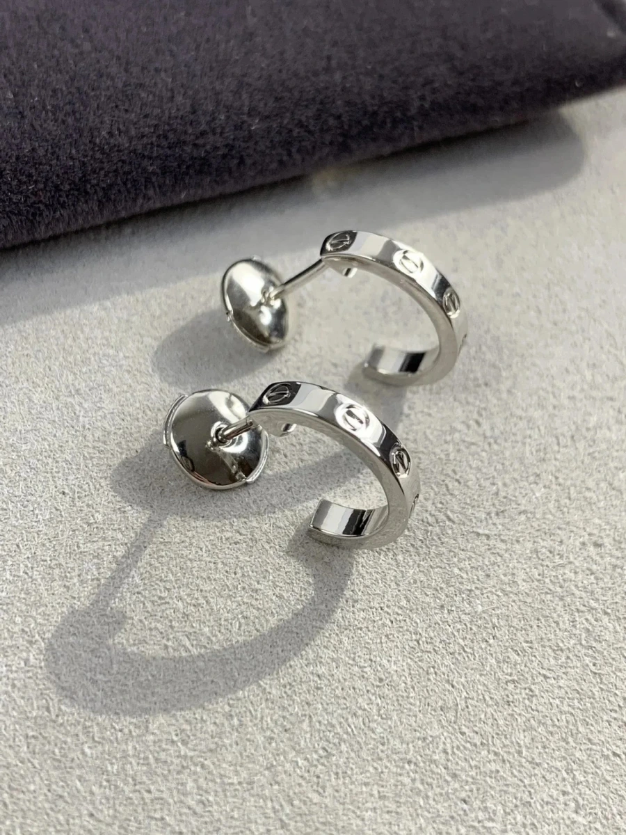 Cartier Love Hoop Earrings