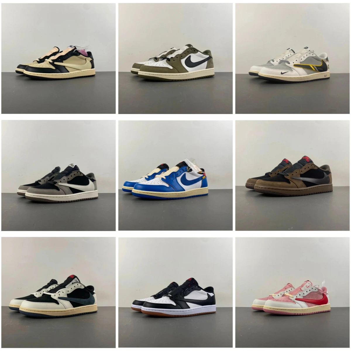 Nike Air Jordan 1 Low Low-Top Sneakers