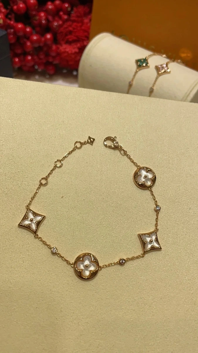 Louis Vuitton Flower Monogram Bracelet