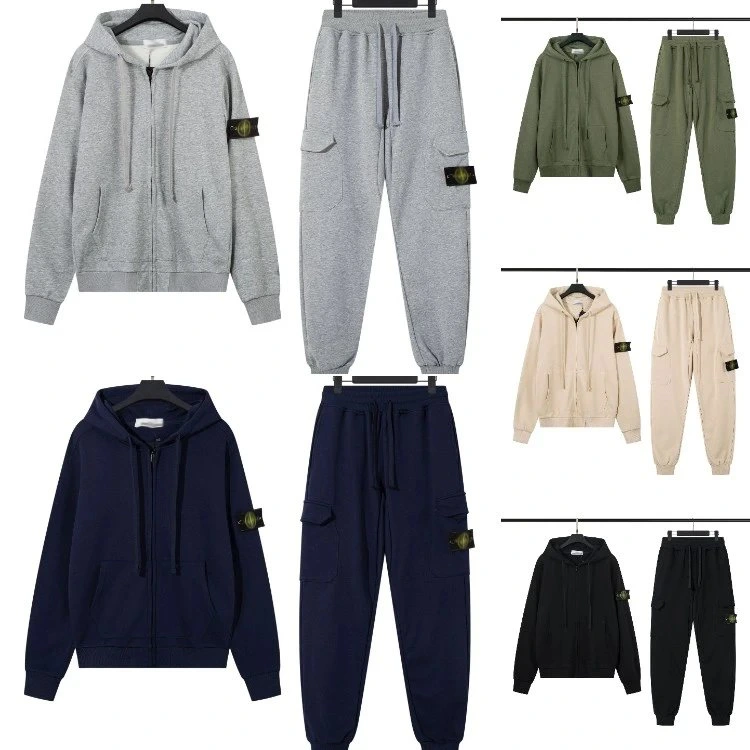 Stone Island Zip-Up Hoodie