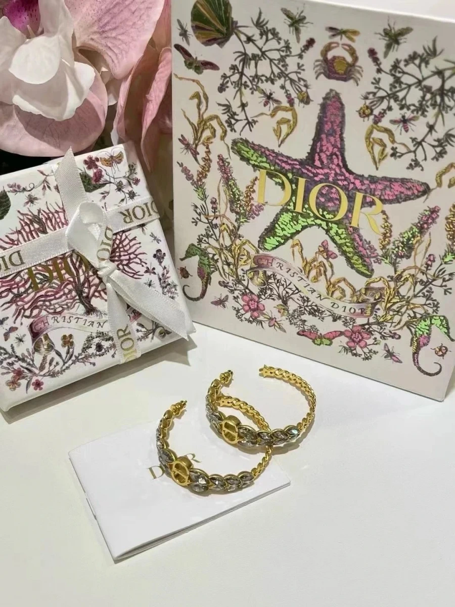 Dior Tribales Hoop Earrings