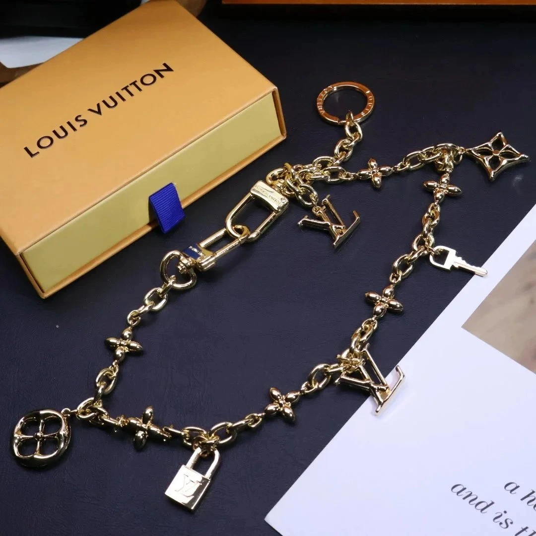 Louis Vuitton Chain Charm Keychain