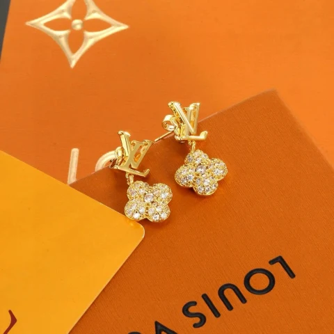 Louis Vuitton Flower Stud Earrings